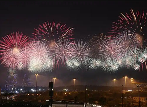 全州县焰火晚会